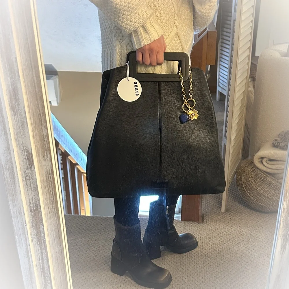 🌟 NWT | STAUD Grande Tote | Black - Picture 14 of 16